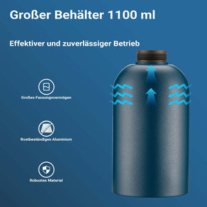 Pistola a spruzzo 1100ml 4-6bar 1/4" Spruzzatore Erogatore per protezione scatolati auto