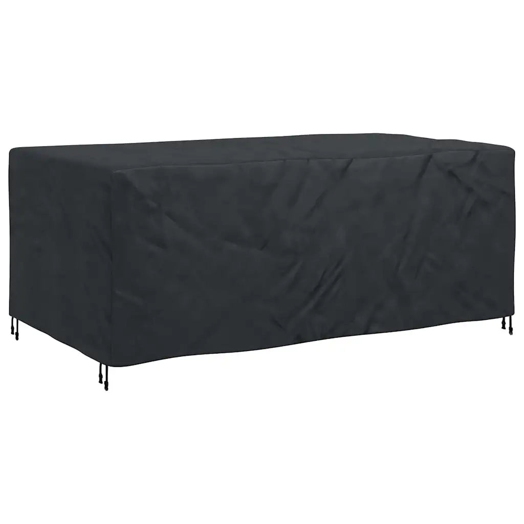 vidaXL Copertura per mobili da esterno Nero 240 x 140 x 90 cm 210D