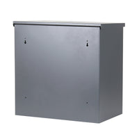 Cassetta postale per pacchi grigia 50,8x31,5x50 cm Portapacchi Cassetta della posta a parete