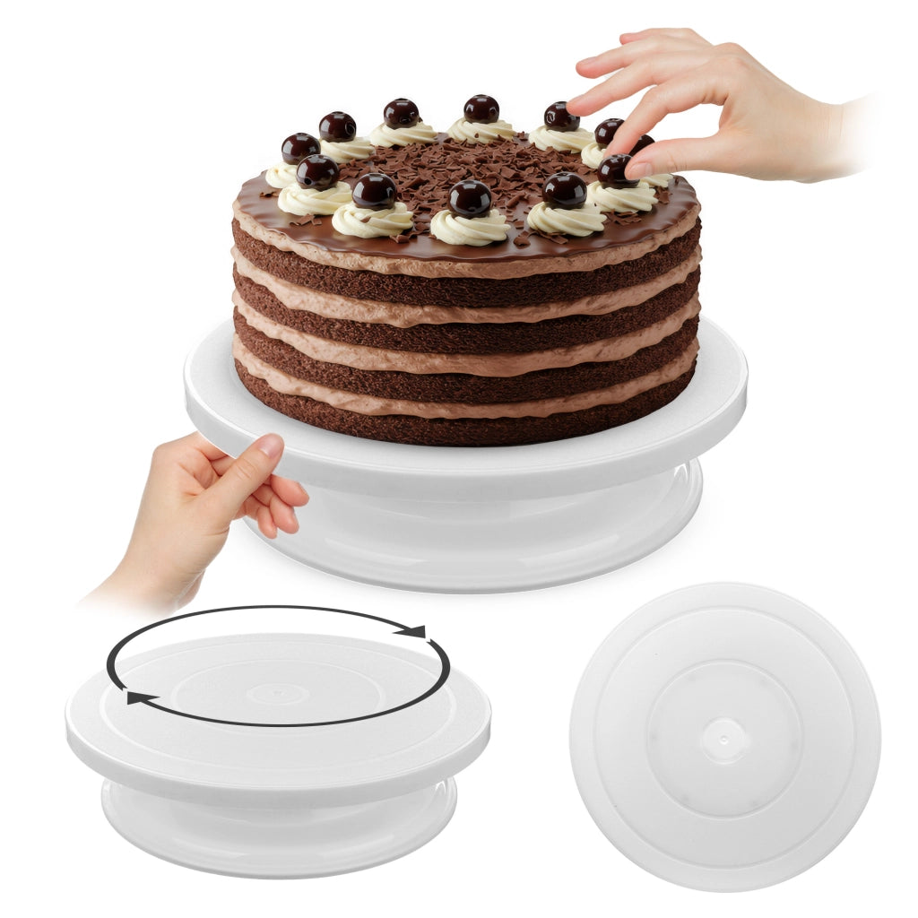 Piatto girevole per decorare torte KADAX da 27 cm