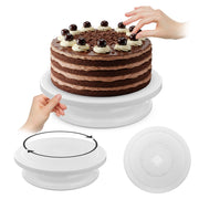 Piatto girevole per decorare torte KADAX da 27 cm
