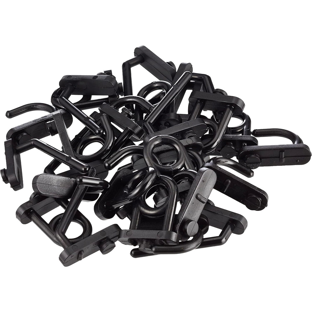 GANCI PORTA UTENSILI PER PANNELLO PORTAUTENSILI SET 30pz RIBIMEX PRC30