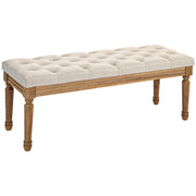 Letto imbottito con testiera ¨C zephmum ¨C 120x41x48 cm, bianco crema