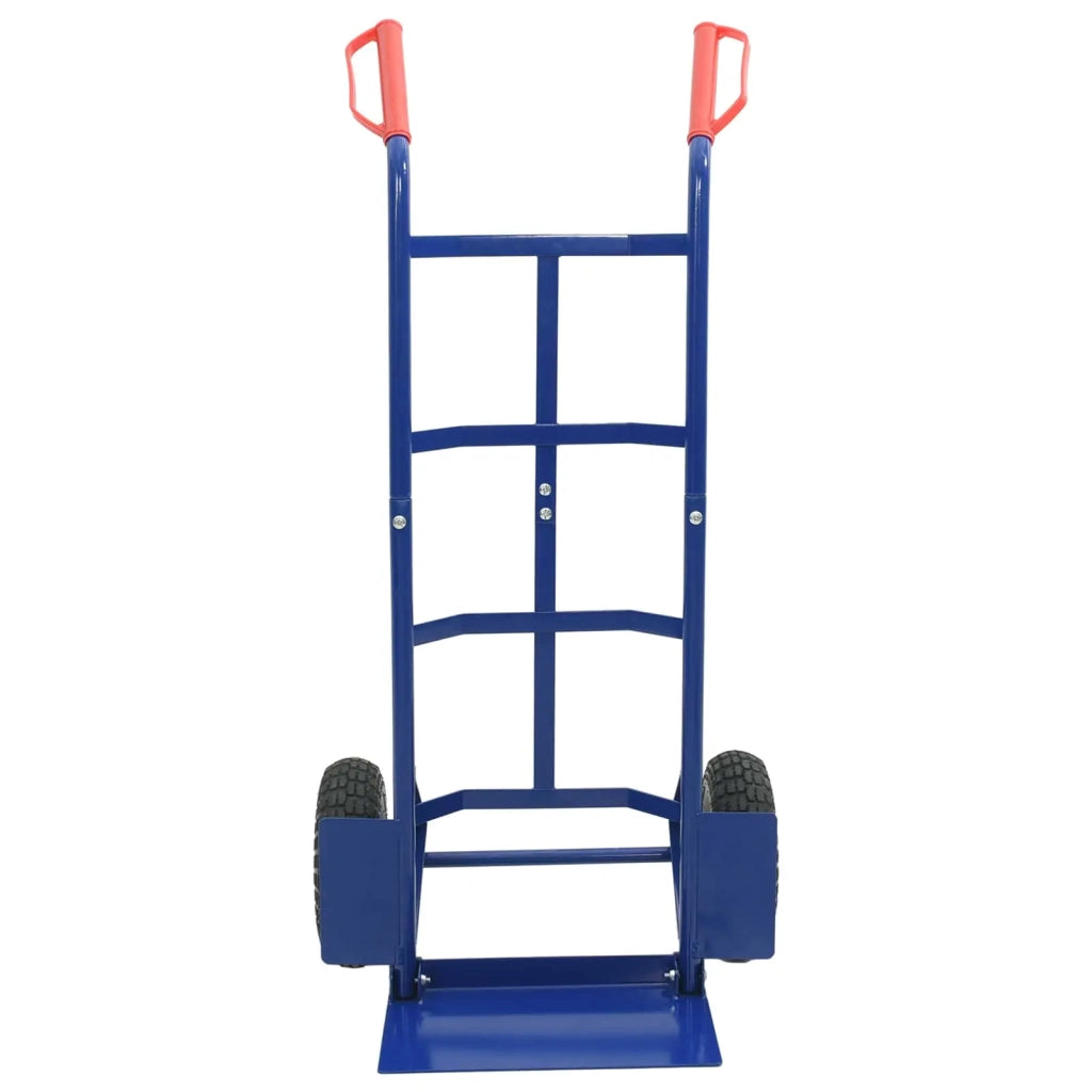 Carrello Pieghevole Estensibile Blu e Rosso 57 x 46 x 113 cm CFW1777919