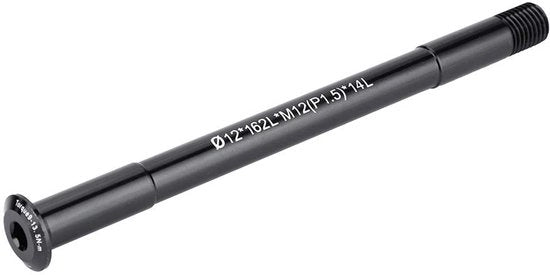 Accessorio per assale a leva - Allocazione per forcella Rock Shox - 12mm - Componente bicicletta - Rafforzato e duraturo - Nero - Componente bicicletta