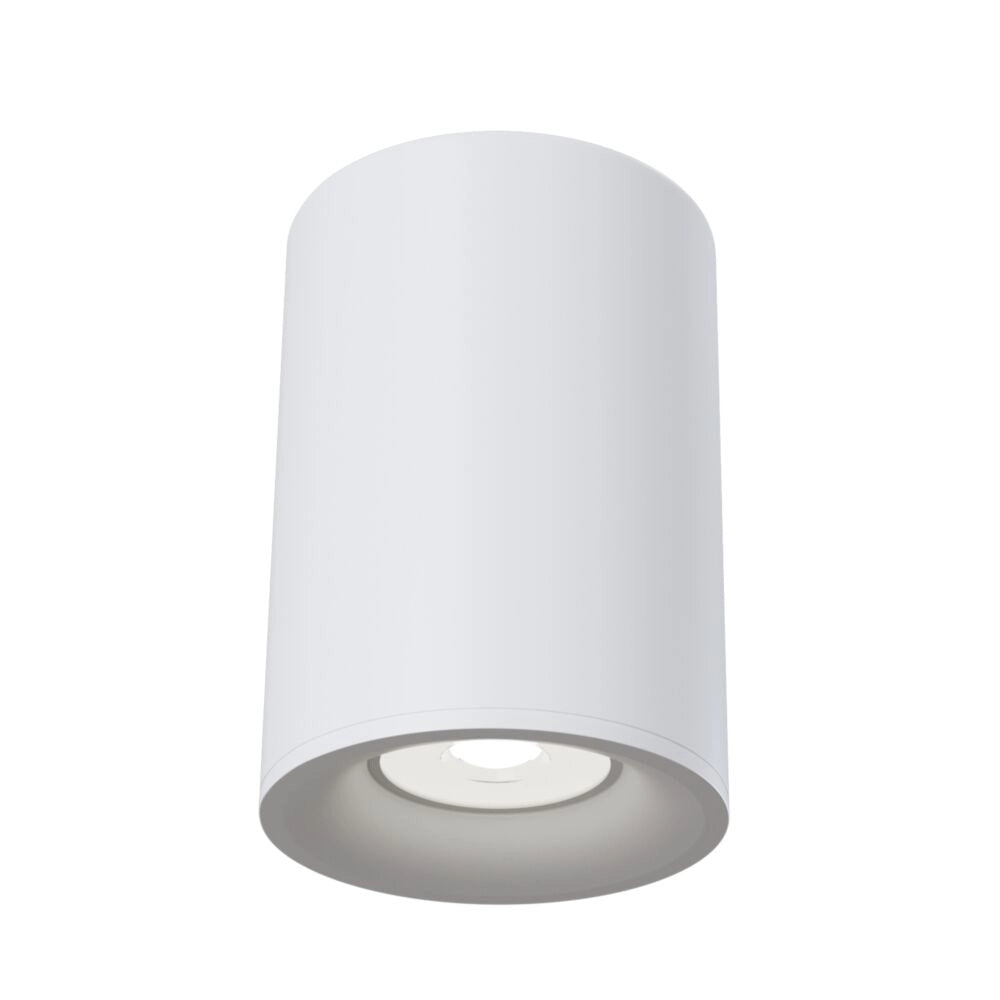 Plafoniera Maytoni Slim bianca GU10 8,5 cm C012CL-01W