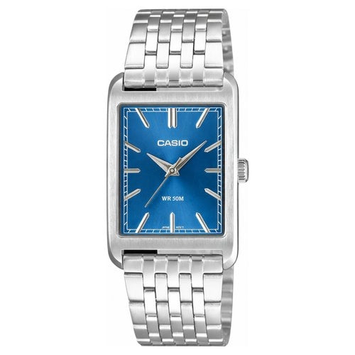 Orologio casio mtp b215d 2aver silver e blue