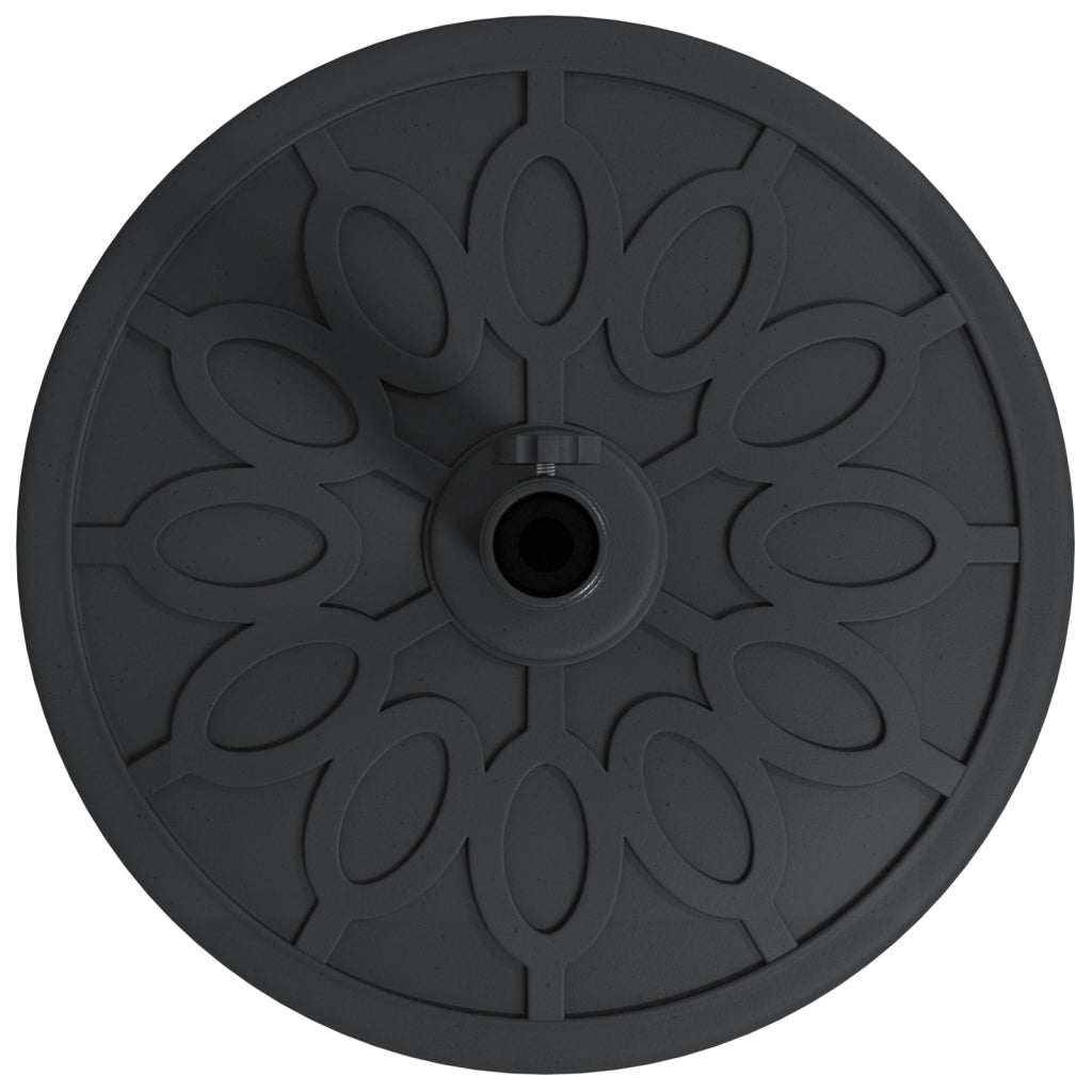 Base per Parasol  con Ruote per Poli Ã˜38-48 mm 13 kg Rotonda