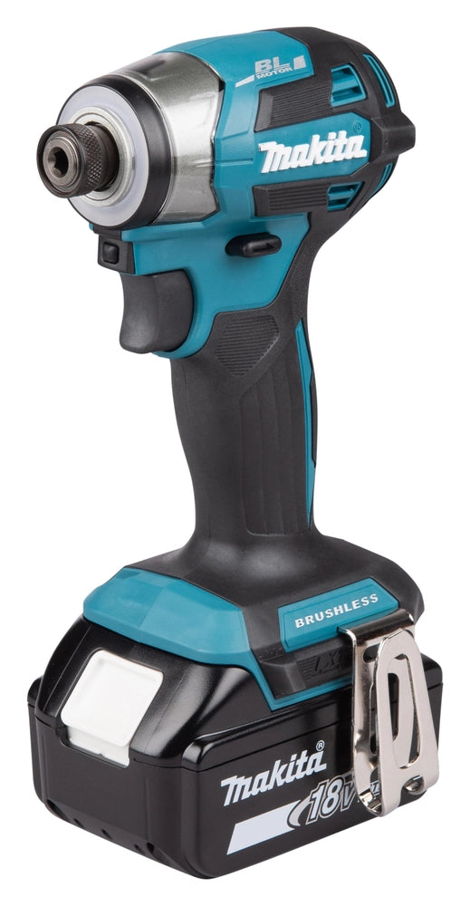 Makita DTD173RTJ Avvitatore a Impulsi Brushless 18V con 2 Batterie 5,0Ah e Caricatore
