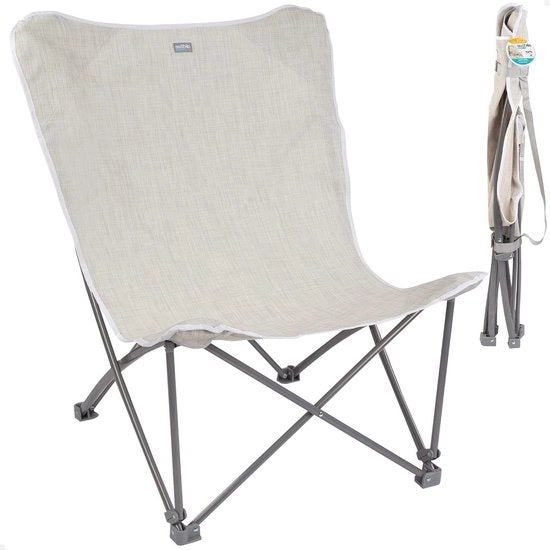 Sedia per esterni - Dimensioni 78 x 76 x 915 cm - Inclusa maniglia di trasporto - Sostenibile fino a 115 kg - Sedie da campeggio sedie all'aperto - Giardino spiaggia