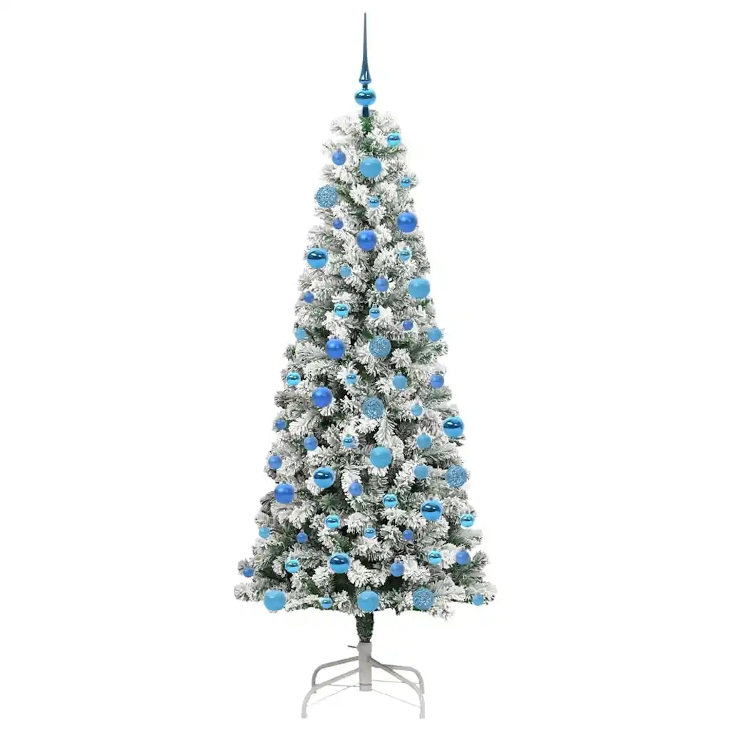 Albero di Natale Artificiale con Rami Pieghevoli 180 cm