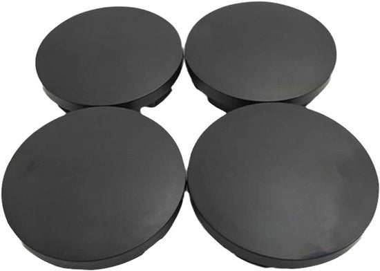 Pacco di 4 Copricapotti Neri Universali per Ruota di Veicolo - Accessori di Tuning