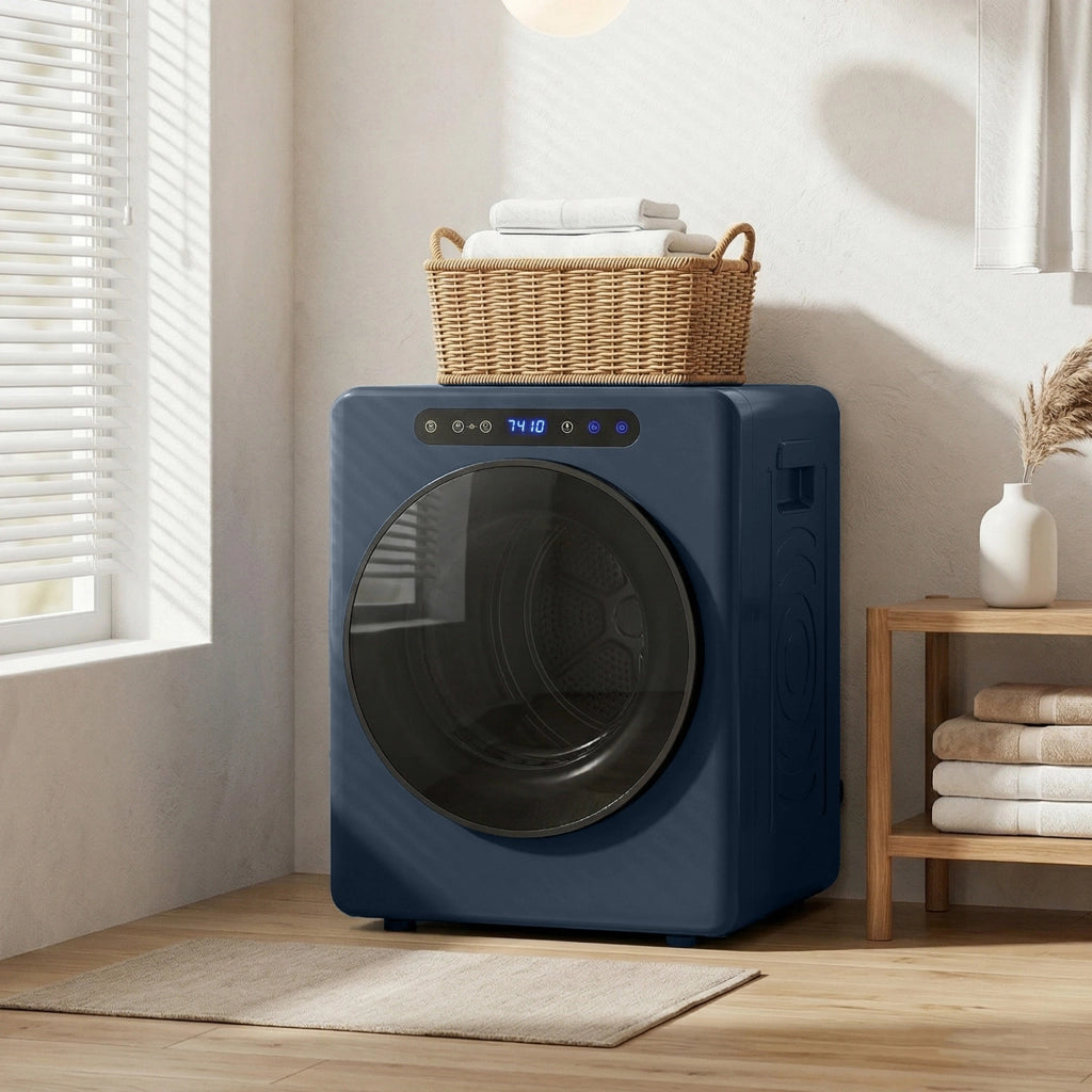 Asciugatrice a evacuazione ¨C zephmum ¨C blu, 1000 W, 3 kg, acciaio inox