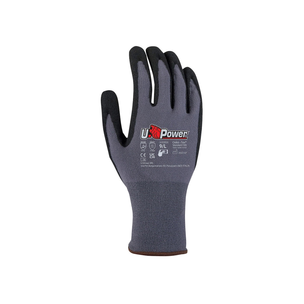 U-POWER GUANTI MERENGUE NYLON/NA2 TECHNOLOGY TG  9- 12,0 paia
