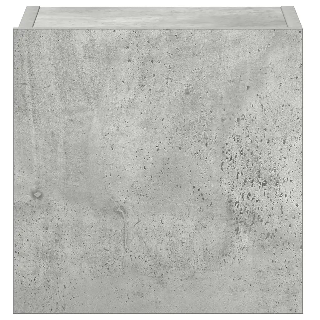 Set Porta TV 3 pz Grigio Cemento in Truciolato  cod mxl 30250