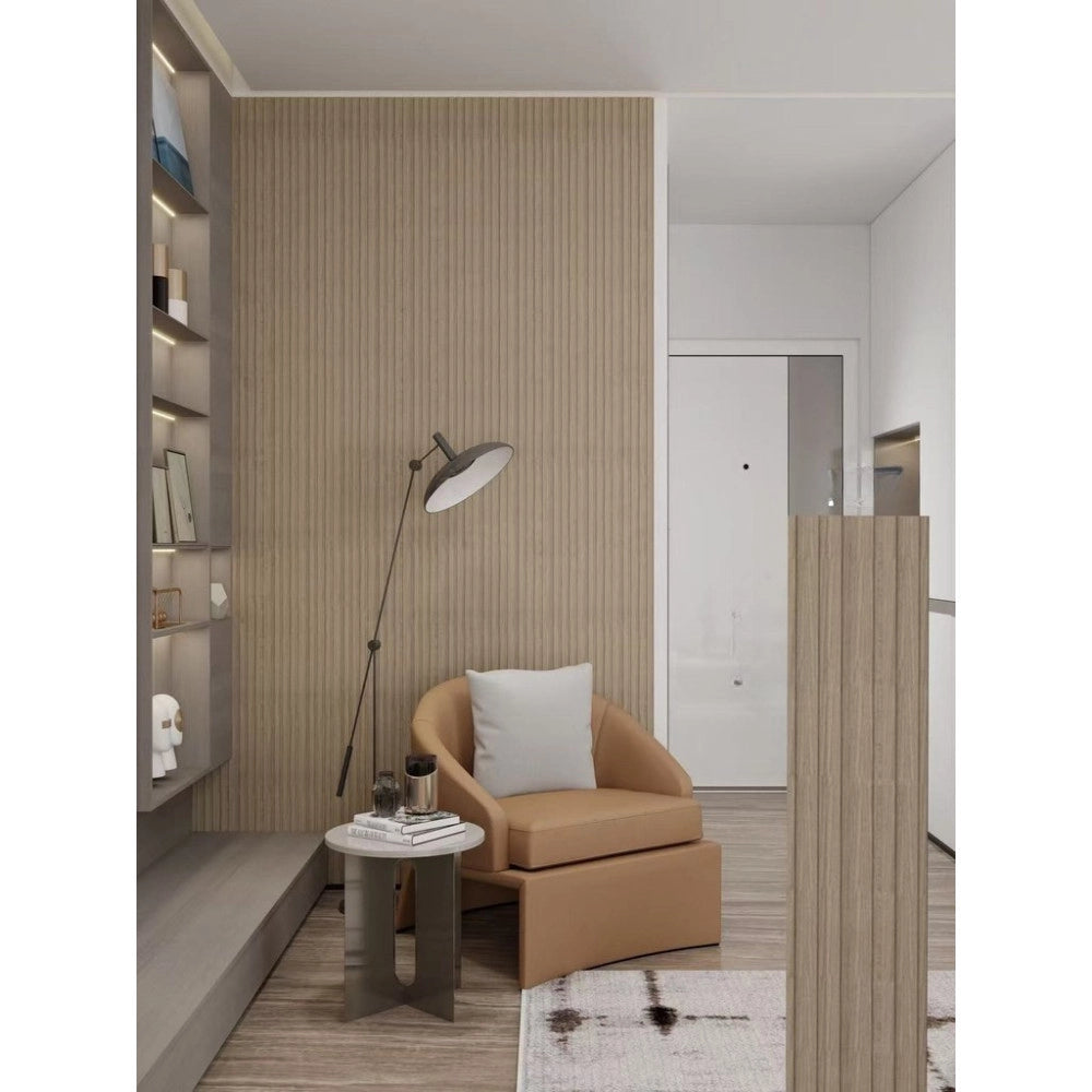 Trade Shop - Pannello Decorativo 3d Effetto Legno Chiaro 167x290 Cm Rivestimento Parete -