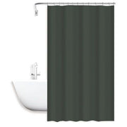 Trade Shop - Tenda Doccia Antimuffa Impermeabile Poliestere 180x200cm Ganci Bagno Grigia 79861 -