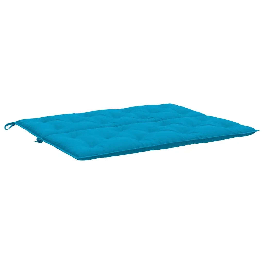 Cuscino per Panca Azzurro 120x(50+50)x7 cm in Tessuto Oxford