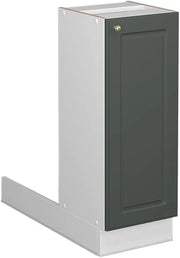 Isola cucina Fame-Line, Verde-oro Country House, 30 cm senza piano di lavoro, per l'espansione e la combinazione con altri moduli cucina