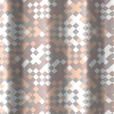 TENDA PER DOCCIA 2 LATI IN TESSUTO CM. 240x200 Mod. Framm. Beige- DH- pezzi 1