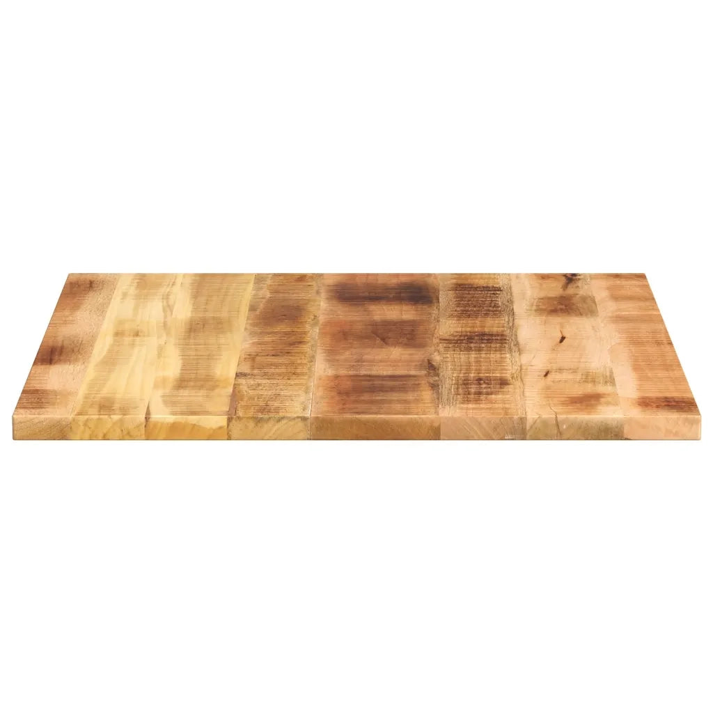 Piano per Tavolo 70x70x2,5 cm Quadrato Legno di Mango Grezzo 371341
