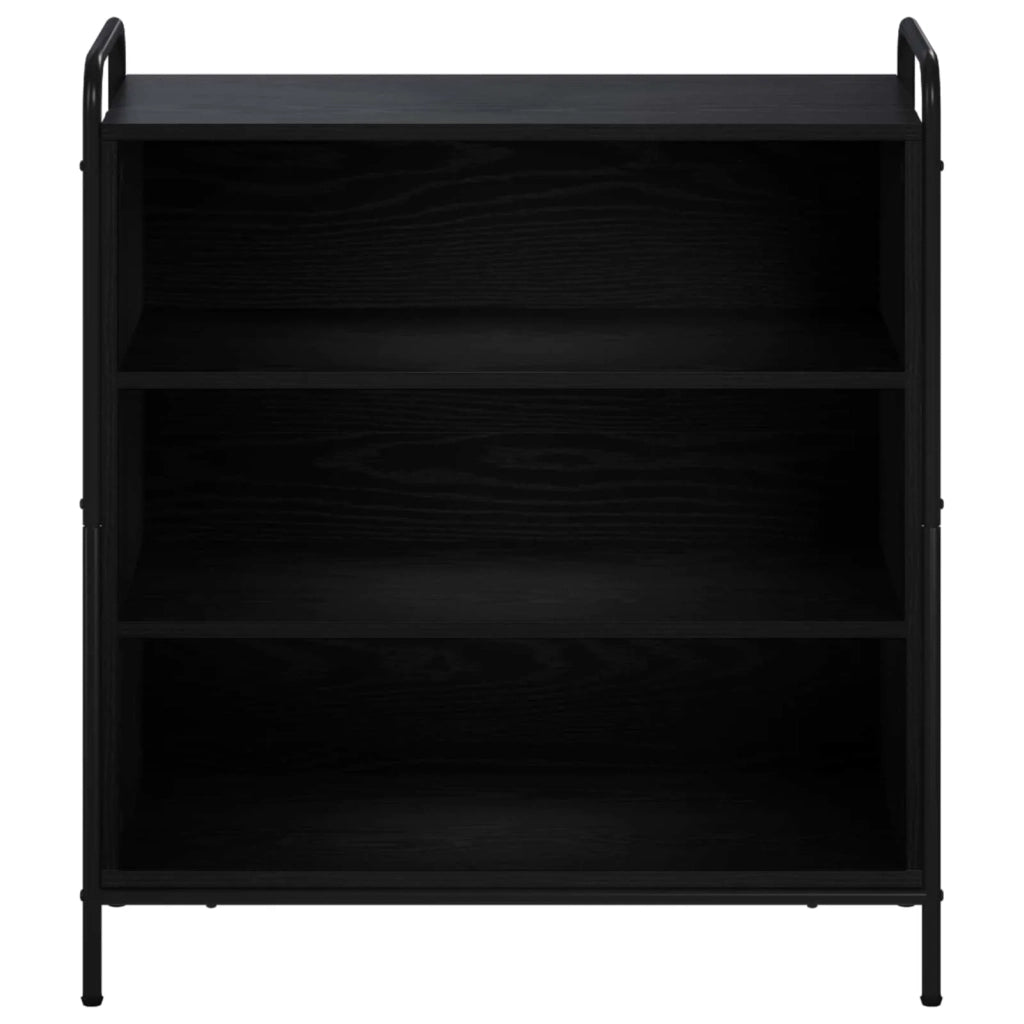 Credenza Rovere Nero 97 x 33 x 81 cm Legno ingegnerizzato 8013824