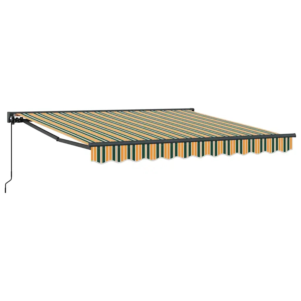 Struttura della tenda Verde e Giallo 350 x 250 cm 3330463