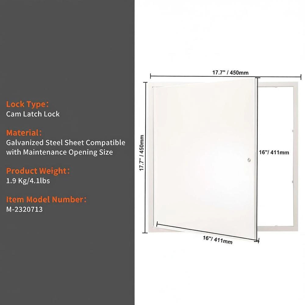 Access Panel For Drywall Ceilings 411x411mm Sanitary Ceiling Access Panel