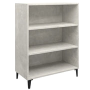 Credenza-Buffet-Armadio da cucina Grigio Cemento 69,5x32,5x90 cm in Legno Multistrato