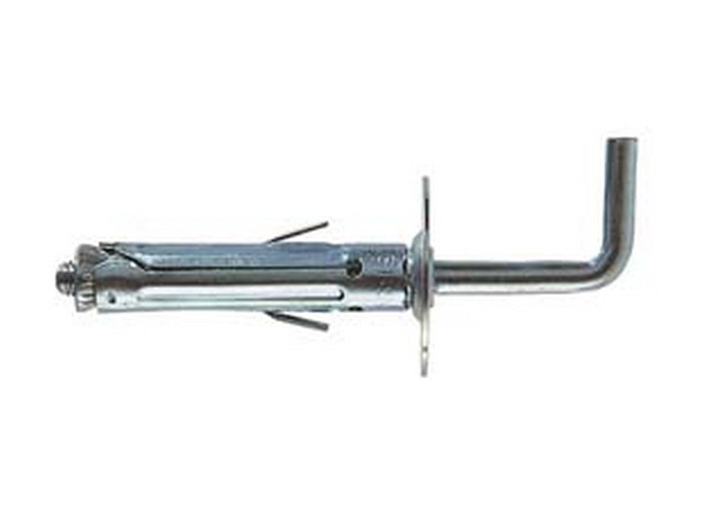 50pz tassello in acciaio con gancio lungo "sbs" - sbs 9/6 ø mm.9x45 gancio mm.22 cod:ferx.fer82044