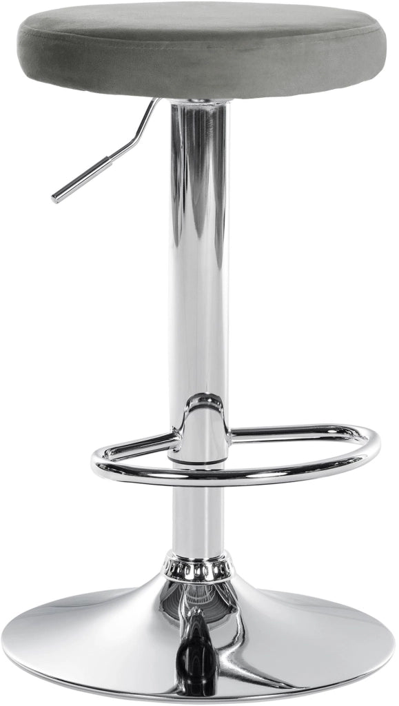 Barhocker Ponte Samt chrom