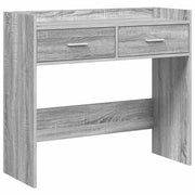 Tavolo consolle Sonoma grigio 90 x 35 x 80 cm 8011304