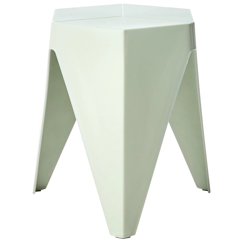Set di 4 sgabelli da giardino extra impilabili in materiale sintetico multicolore stile elegante