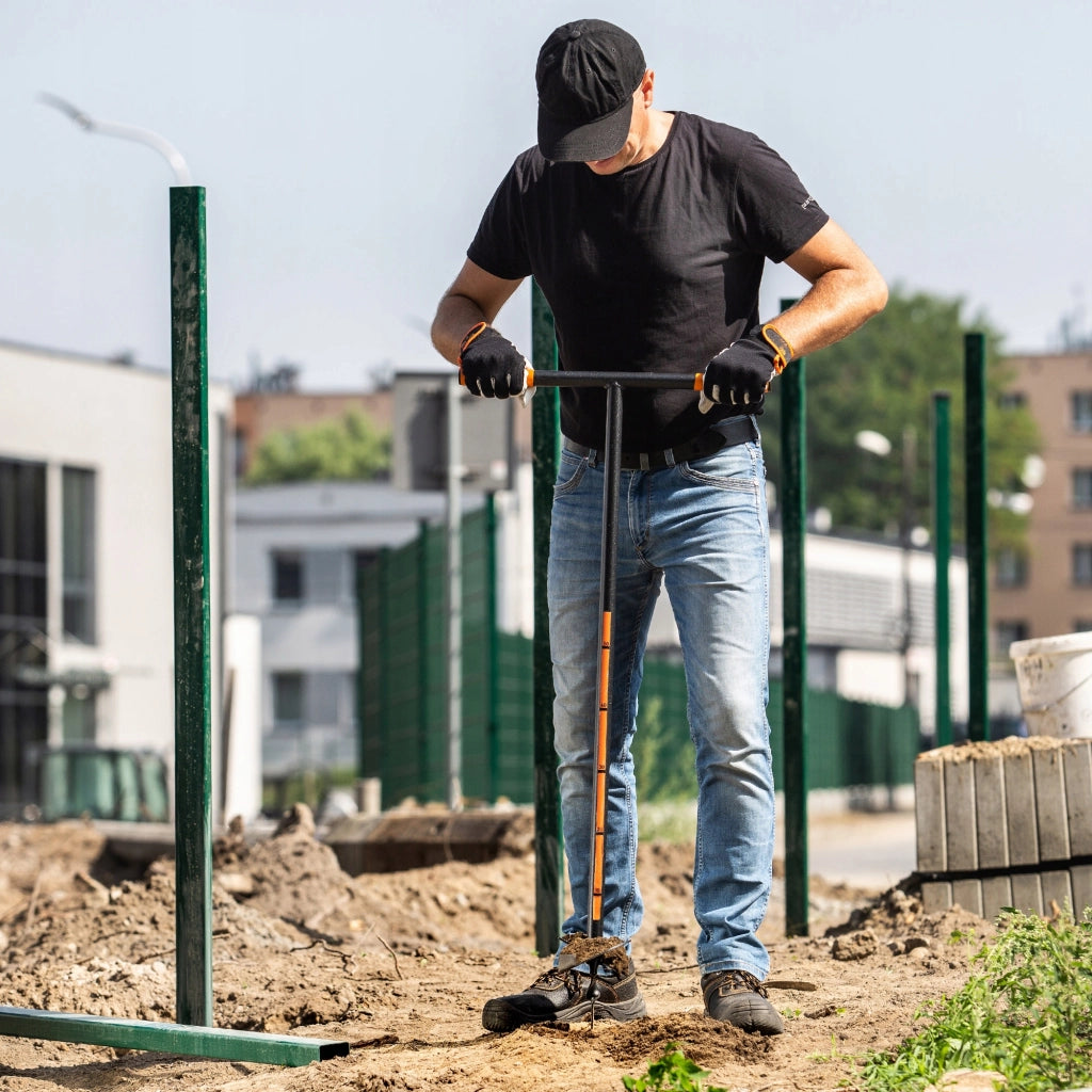 Trivella manuale per terreno KADAX, punta da 130 mm per fori nel terreno.