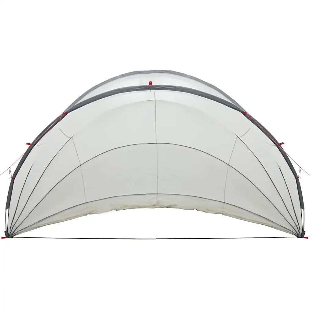 Dome Piscina Grigio e arancione 500 x 500 x 236 cm