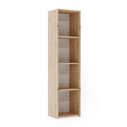 Libreria a colonna LONI 160x40 cm rovere Artisan con 4 ripiani a giorno