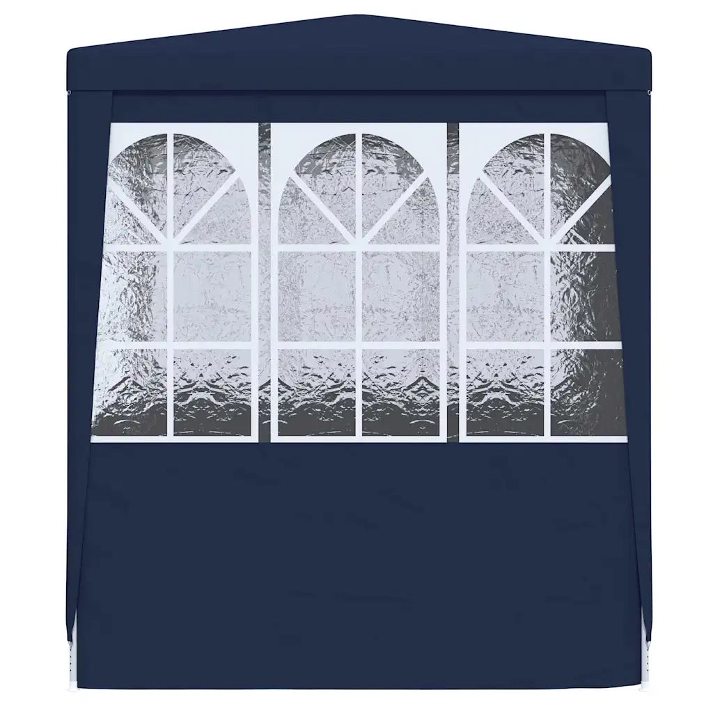 Gazebo Professionale con Pareti 2,5x2,5 m Blu 90 g/m² 48519