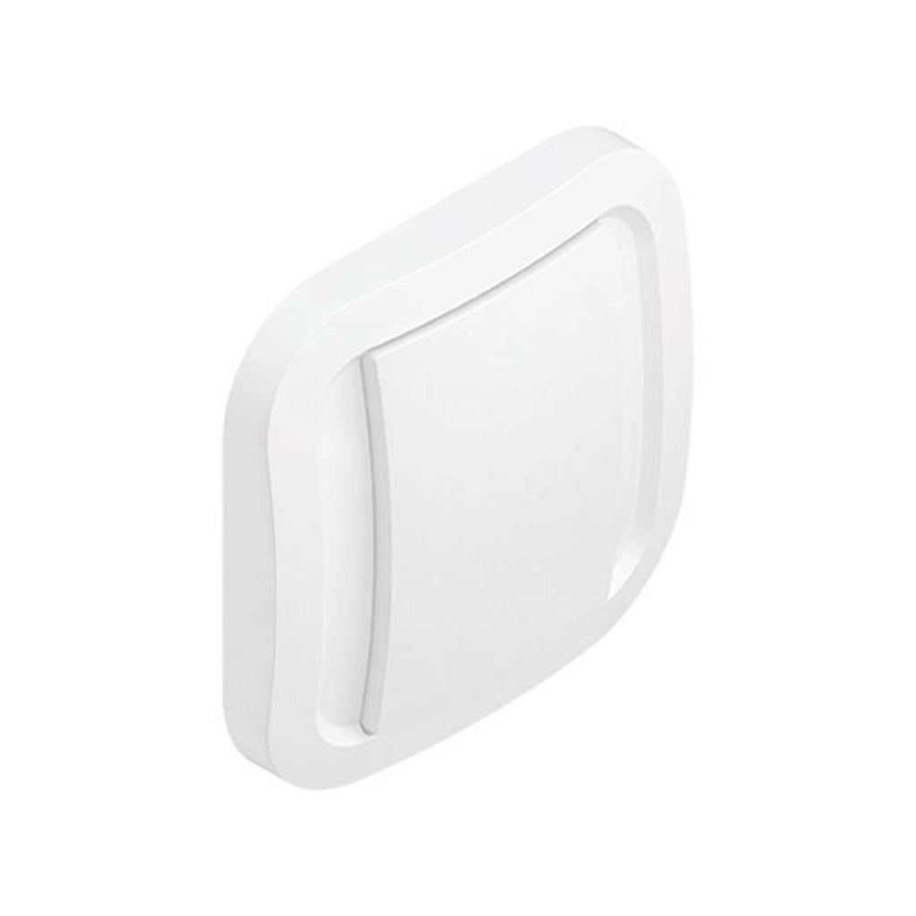 Interruttore a parete wireless a 2 pulsanti compatibile con EnOcean Bianco NODON