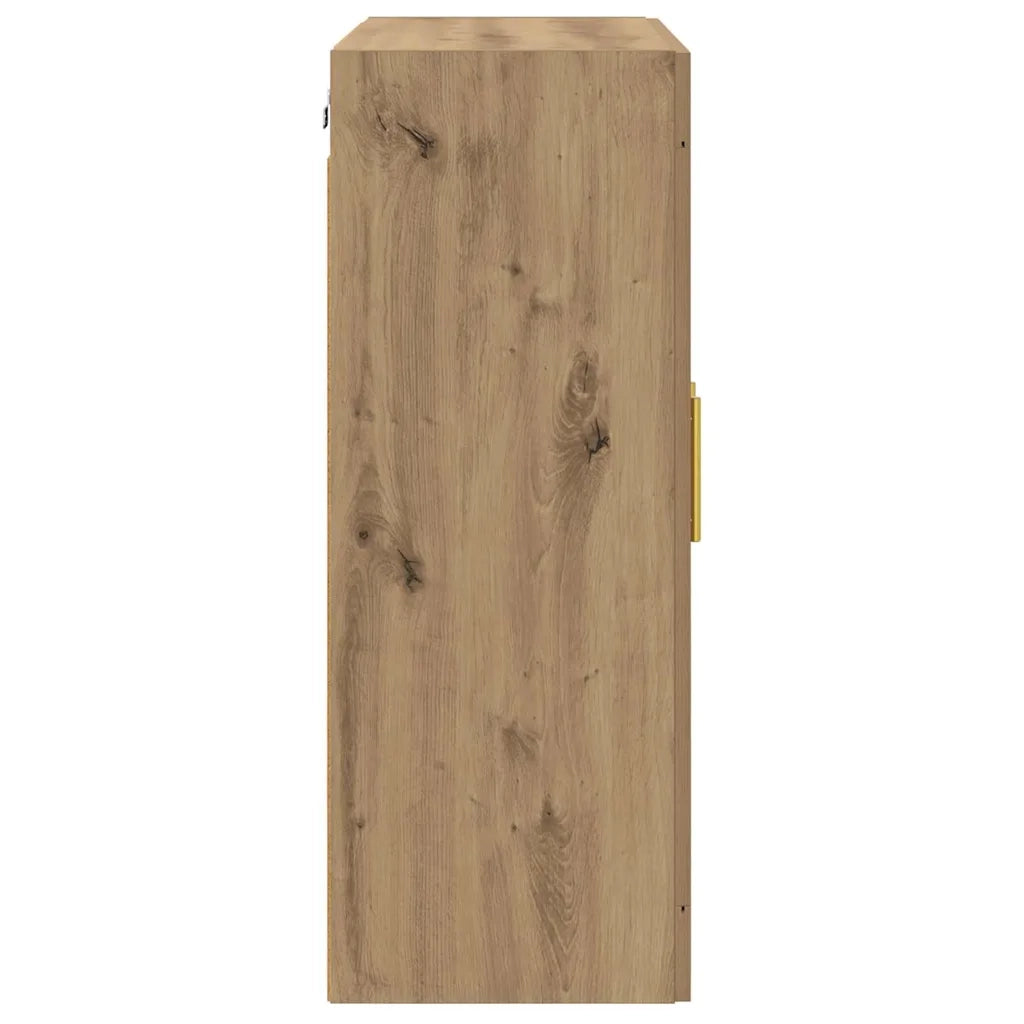 Mobile a muro 2 pcs Rovere artigianale 69,5 x 34 x 90 cm