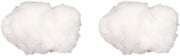 Due decorazioni da soffitto artificiali 3D nuvole DIY decorative pendenti per palco, 25x20x20cm
