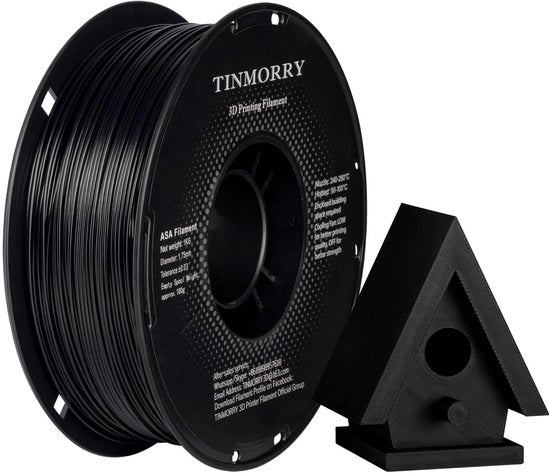 Filamento 3D Resistente a UV e Calore - 1.75mm - Duraturo - Resistente - Adatto per Applicazioni Esterne - 1KG Bobina - Filamento per Stampante 3D