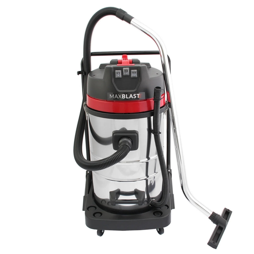 Aspirapolvere industriale 80L secco/umido con tubo 5 m e accessori