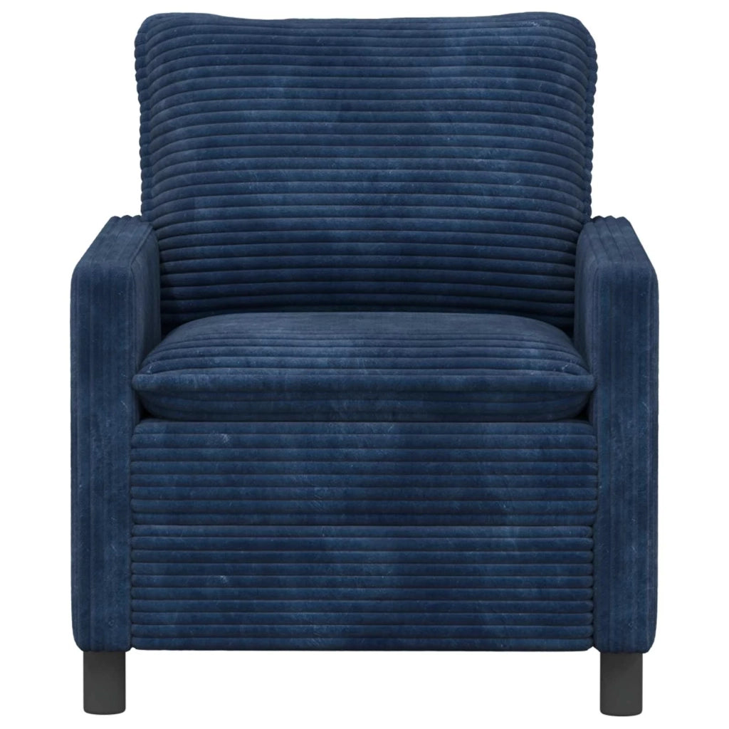 Divano | Divano da soggiorno | Sofa Blu navy 76 x 81 x 87,5 cm Poliestere