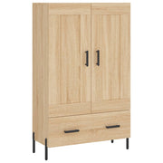 Buffet credenza cassettiera armadio mobile contenitore organizer cucina soggiorno salotto rovere Sonoma alto 69,5 x 31 x 115 cm legno ingegnerizzato marrone 02_0034097