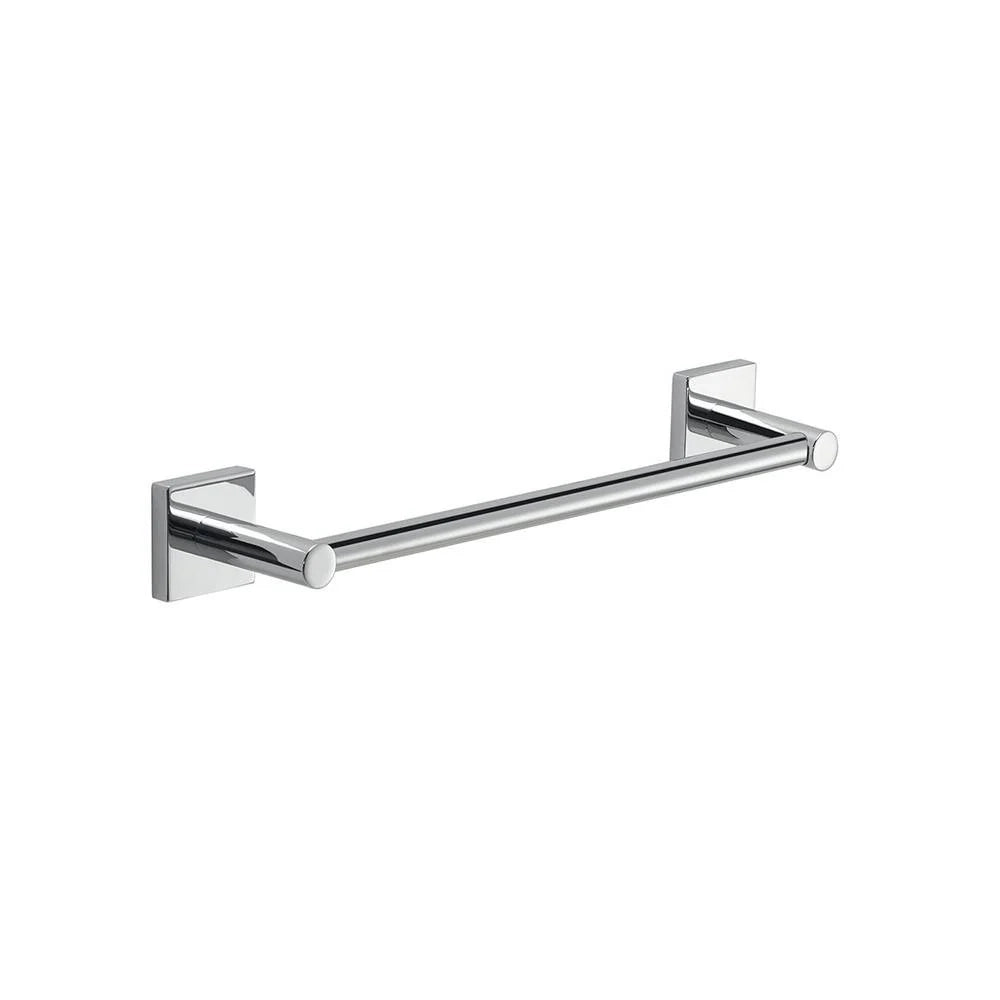Set 2 portasalviette di GEDY linea Fuji cromato