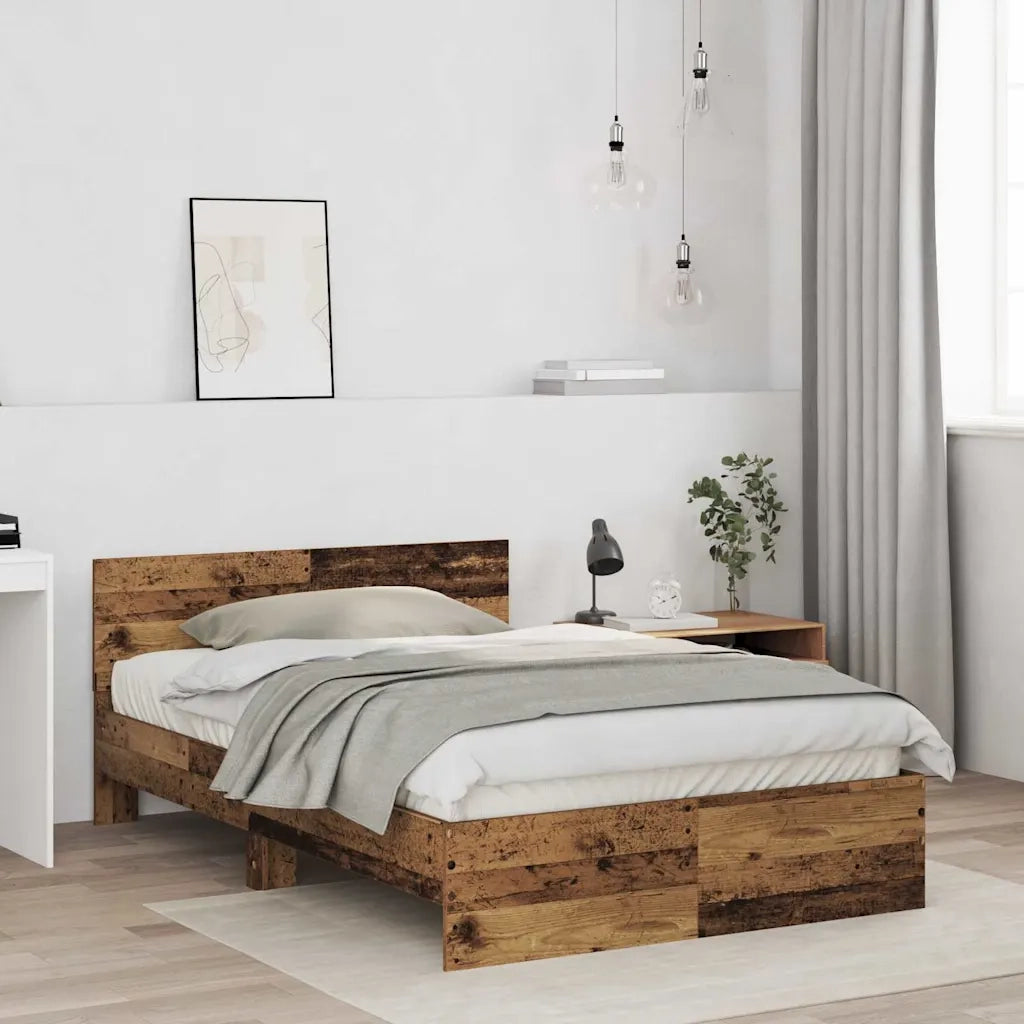 Struttura del letto Legno vecchio 193 x 125 x 70 cm 3376060