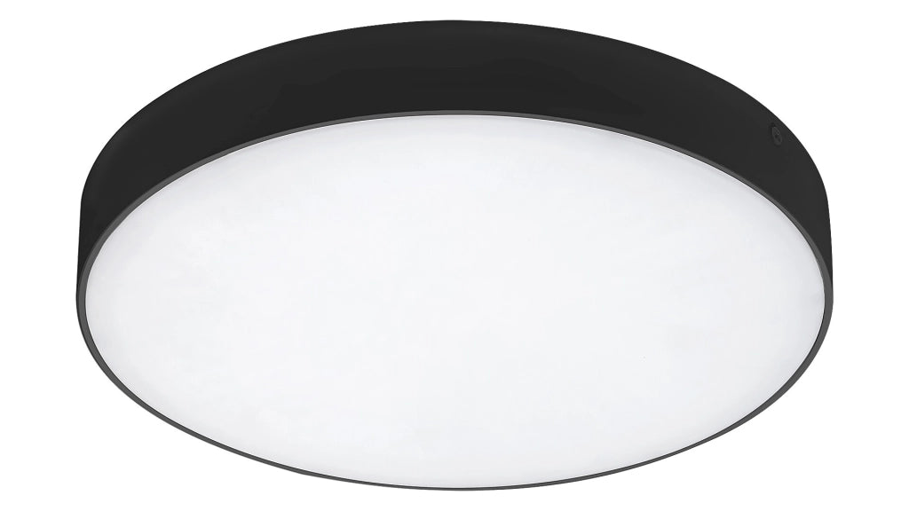 Plafoniera esterna tonda LED 18W CCT nera Rabalux Tartu
