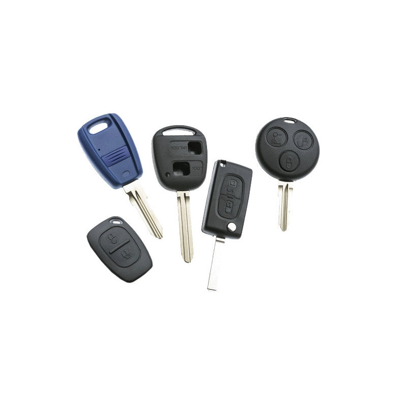 Cover chiave Silca Citroën/Peugeot VA2 BRS8 8 tasti – guscio OEM