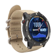 Orologio da Uomo Acquaparato - Cinturino Sportivo Sottile con Altezza del Sole/Barometro/Compasso - 1,28 Pollici IPS Display TFT - Materiale Metallico Duraturo - Cinturino in Nylon Comodo