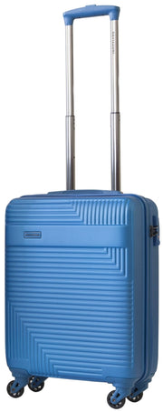 Trolley Valigia Bagaglio a Mano Rigida in ABS 4 Ruote TSA Ravizzoni Long Island Blu